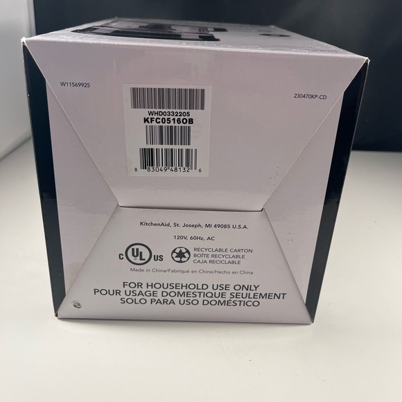 KitchenAid 5 Cup Food Chopper- Onyx Black- Model KFC0516OB- New - Picture 11 of 11